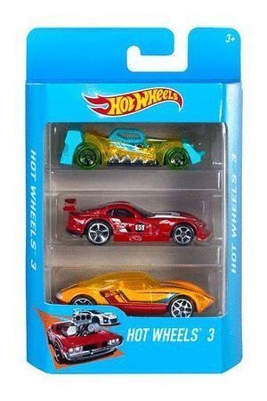 COCHES HOT WHEELS PACK DE 3 SURTIDOS