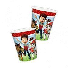 VASOS 25CL PATRULLA CANINA 8 UNIDADES