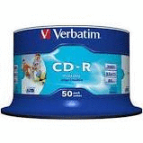 CD-R VERBATIM 700MB 52X TARRINA 50 UNIDADES