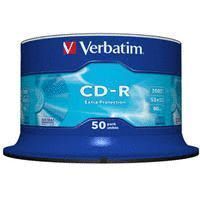 TARRINA CD-R 700MB 50 UNIDADES VERBATIM