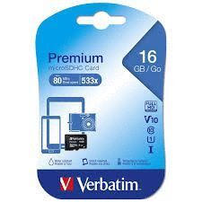 TARJETA DE MEMORAIA SD 16 GB VERBATIM