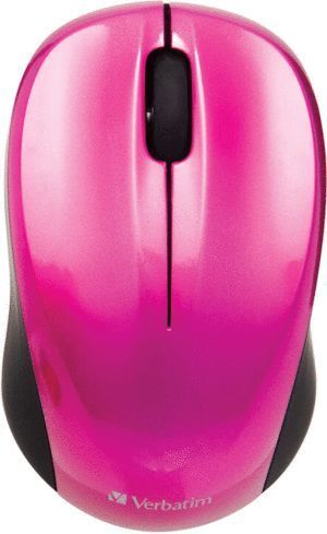 RATON INALAMBRICO FUCSIA GO NANO VERBATIM