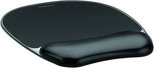 ALFOMBRILLA FELLOWES GEL CRYSTAL NEGRO