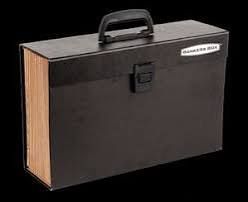 MALETIN CLASIFICADOR BANKERS BOX FUELLE 19DP NEGRO