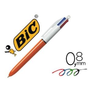 BOLÍGRAFO BIC 4 COLORES ORIGINAL FINE