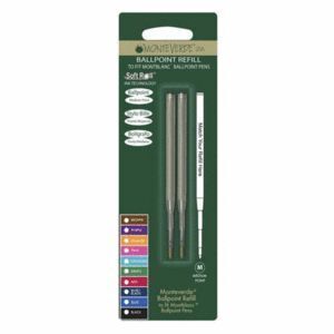 RECAMBIO BOLIGRAFO T.MONTBLANC NEGRO 2 UNIDADES