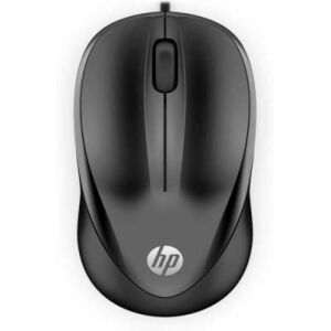 HP 1000 RATON USB 1200DPI - 3 BOTONES - USO AMBIDIESTRO - CABLE DE 1.50M - COLOR NEGRO