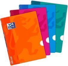 CUADERNO LISO A5 GRAPADO OXFORD 48H