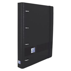 CARPEBLOC A4 POLYFOAM 5X5 EUROPEANBINDER OXFORD LIVE & GO NEGRO