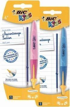 BOLÍGRAFO BIC RETRÁCTIL KIDS AZUL