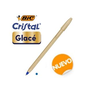 BOLIGRAFO BIC CRISTAL GLACE ORO