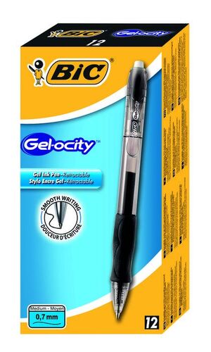 BOLIGRAFO BIC VELOCITY GEL NEGRO