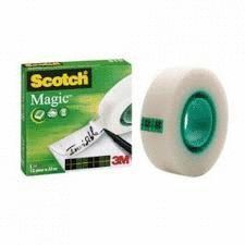 CINTA ADHESIVA INVISIBLE SCOTCH 12 MM X 33 M