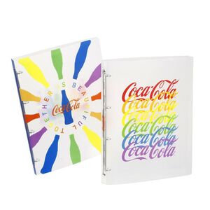 CARPETA A4 4 ANILLAS 25MM PP COCA-COLA SURTIDOS