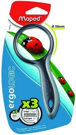 LUPA MAPED JUNIOR BLISTER 50MM