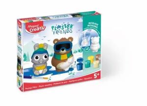 JUEGO MOLDEAR YESO INVIERNO MAPED CREATIV