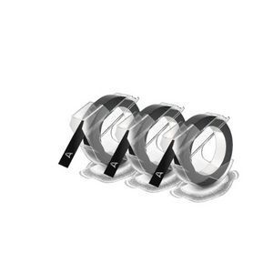 BLISTER 3 UNIDADES CINTA DYMO OMEGA 3X9MM NEGRO