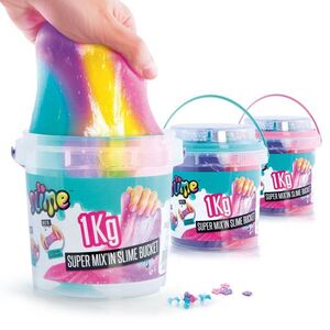 SUPER CUBO SLIME CON DECORACIONES