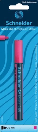 ROTULADOR SCHNEIDER EFECTO TIZA BORRABLE ROSA