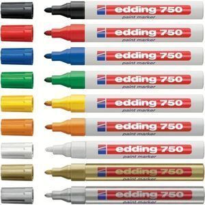 ROTULADOR PERMANENTE EDDING 750 Nº49 BLANCO