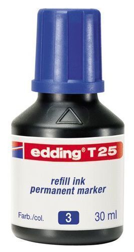 RECAMBIO TINTA  EDDING T25 AZUL