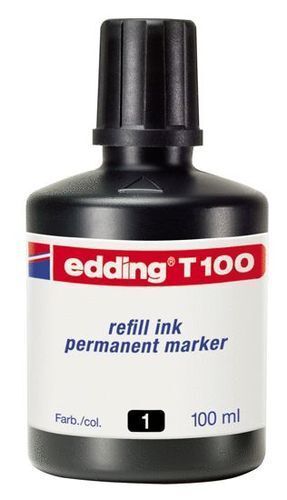 TINTA CARGA EDDING T100-01 NEGRA