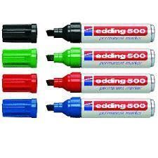 ROTULADOR PERMANENTE EDDING 500 NEGRO Nº1