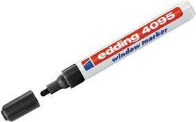 ROTULADOR EDDING 4095 EFECTO TIZA NEGRO