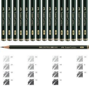 LAPIZ GRAFITO 9000 5H FABER CASTELL