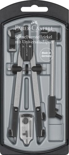 COMPAS FABER CON BIGOTERA Y ALARGADER 174045