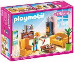 PLAYMOBIL SALA DE ESTAR CON FUEGO