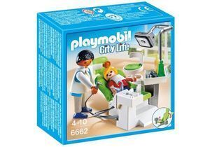 PLAYMOBIL DENTISTA CON PACIENTE 6662