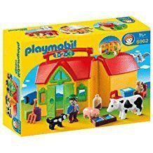 MI PRIMERA GRANJA MALETIN PLAYMOBIL 123