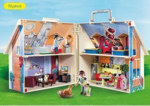 PLAYMOBIL NUEVA CASA DE MUÑECAS MALETIN