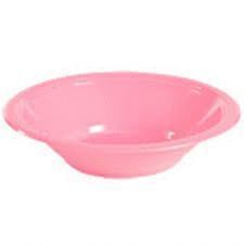 PLATO BOWL ROSA CLARO 20 UNIDADES