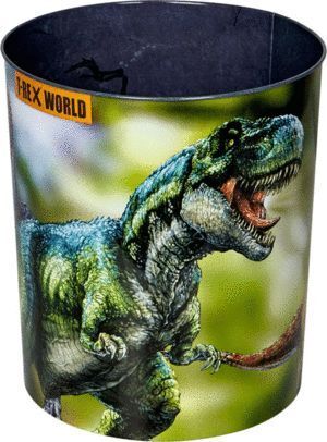 PAPELERA DINOSAURIOS T-REX