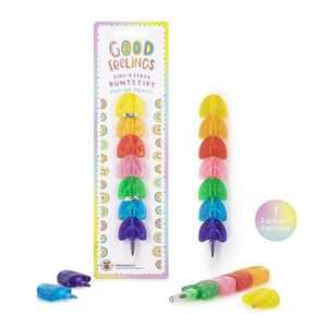 LAPIZ DE COLOR APILABLE ARCOIRIS 7 COLORES