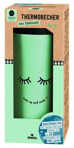 TERMO ACERO INOXIDABLE 450ML SMILE