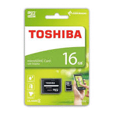 TARJETA DE MEMORIA SD 16 GB TOSHIBA