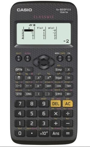 CALCULADORA CASIO CIENTIFICA FX-82SPX II