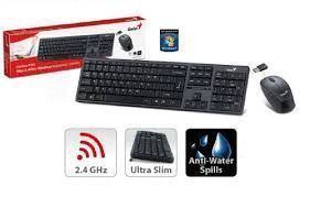 KIT TECLADO INALÁMBRICO + RATÓN GENIUS