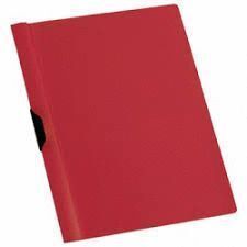 CARPETA DOSSIER CON CLIP A4 ROJA
