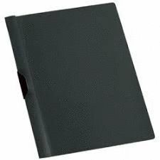 CARPETA DOSSIER CON CLIP A4 NEGRA