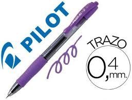 BOLIGRAFO PILOT G2 VIOLETA