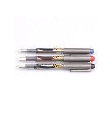 PLUMA PILOT V-PEN SILVER NEGRA SVP-4M