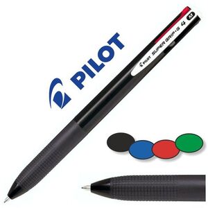 BOLIGRAFO PILOT SUPERGRIP 4 COLORES