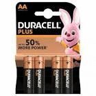 PILAS DURACELL PLUS POWER 100 LR06 AA 4UNIDADES