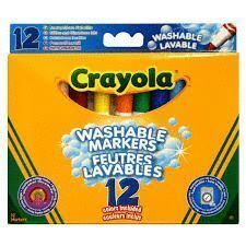 ROTULADOR CRAYOLA WASHABLE 12 