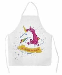 DELANTAL ALGODÓN UNICORNIO