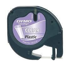 CINTA CLEAR PLASTIC DYMO 